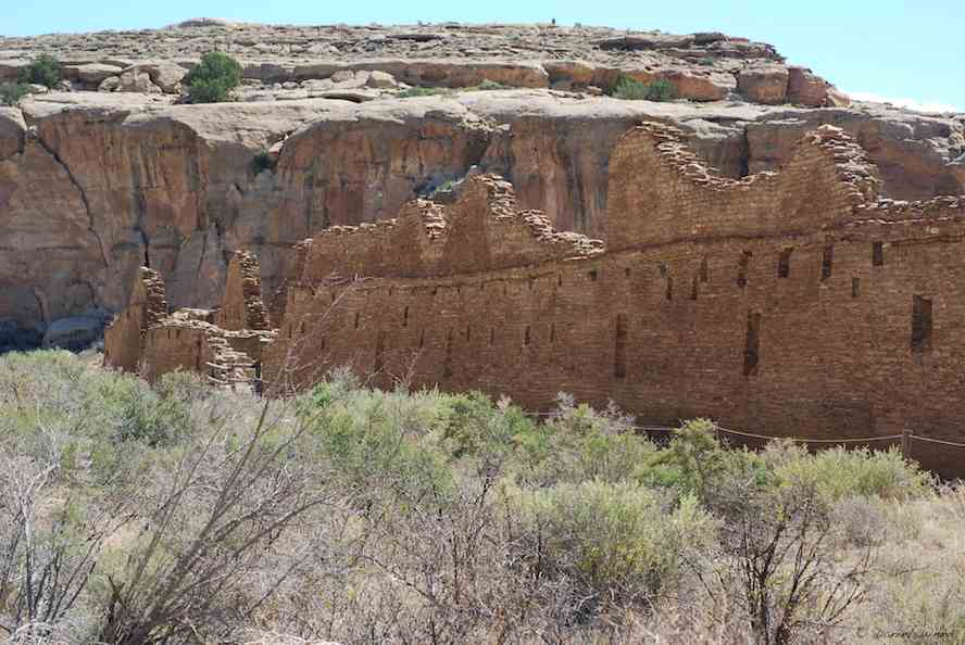 Wall of the Chetro Ketl Great House