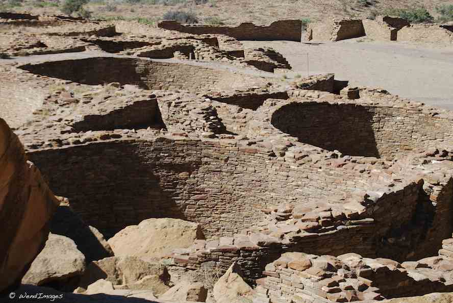 Kivas at Pueblo Bonito