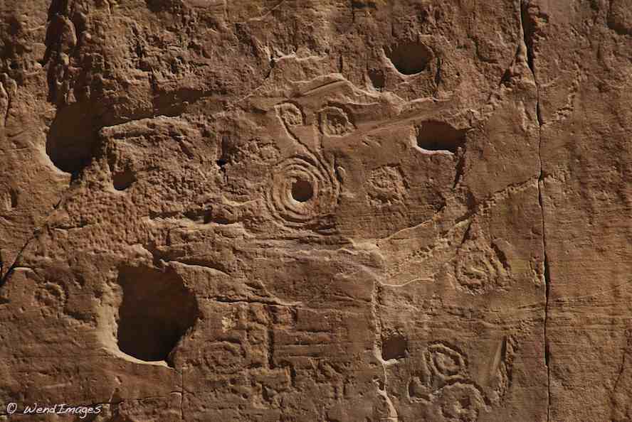 Chaco Canyon Petroglyphs