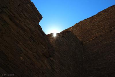Chaco Canyon Wall