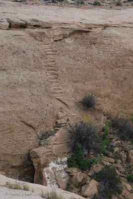 Stairs Carved into Cliff