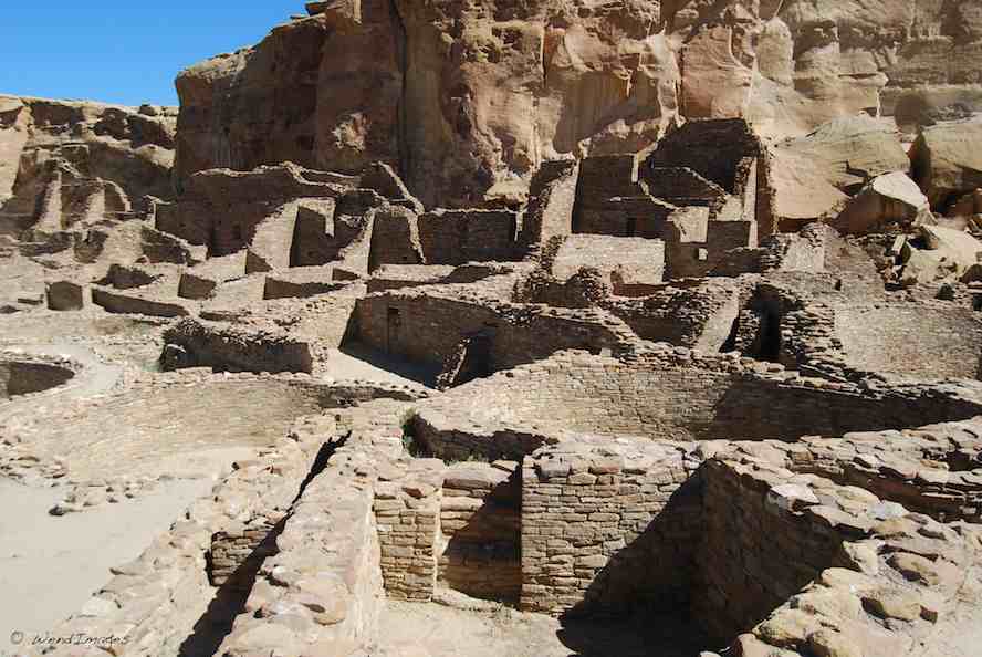 Pueblo Bonito ruins, New Mexico