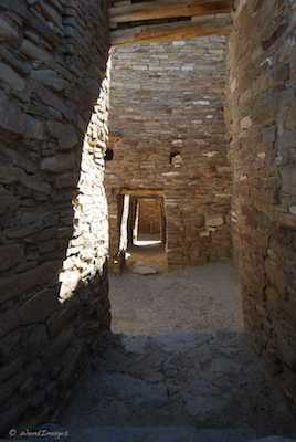 Doorways in Pueblo Bonito