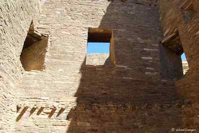 Three Doors at Pueblo Bonito